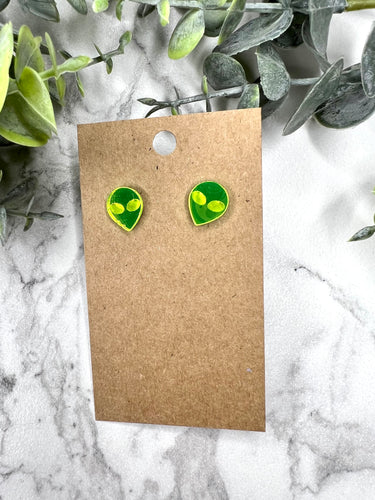 Alien Stud Earrings