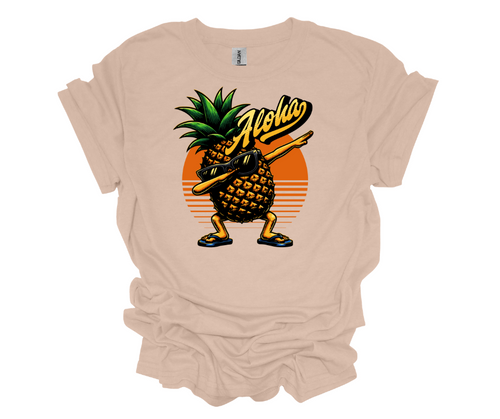 Aloha Pineapple Graphic Tee